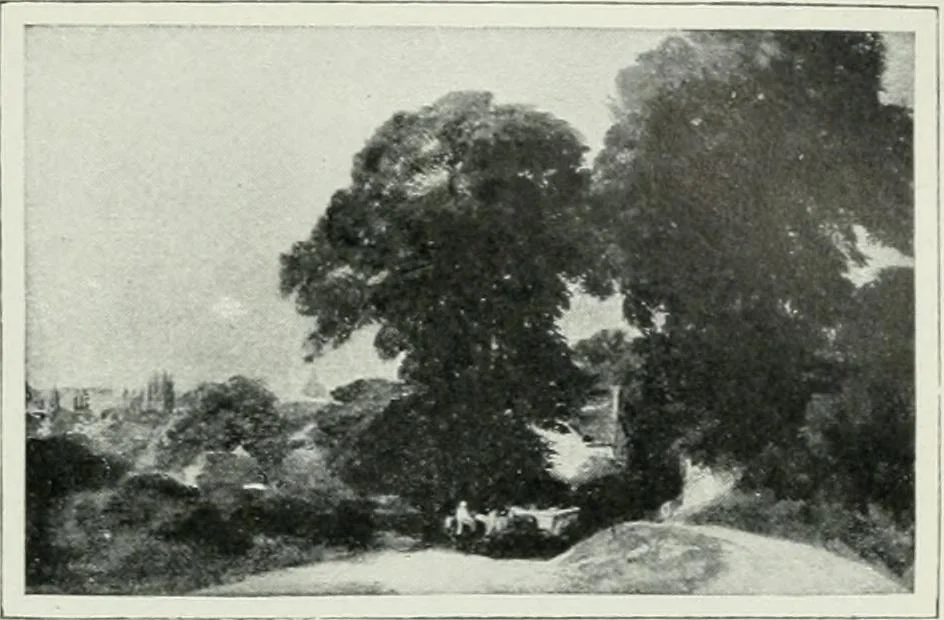 An illustration from Geschichte der Kunst in Grossbritannien und Irland, 1909, leaf 307