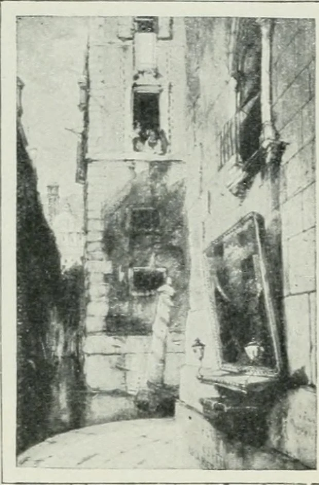 An illustration from Geschichte der Kunst in Grossbritannien und Irland, 1909, leaf 309