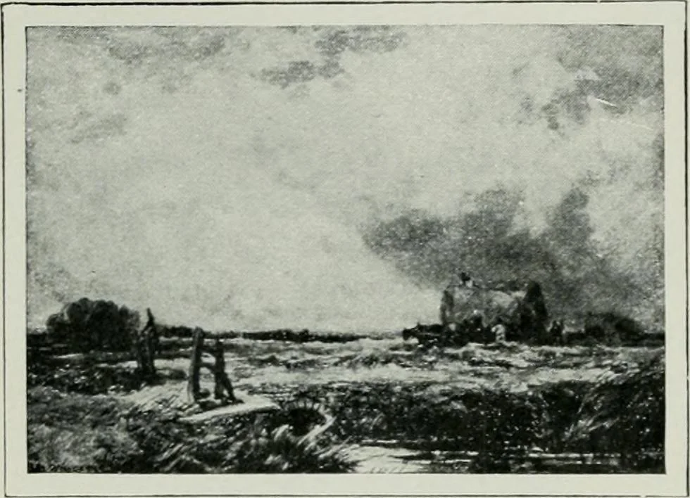 An illustration from Geschichte der Kunst in Grossbritannien und Irland, 1909, leaf 312