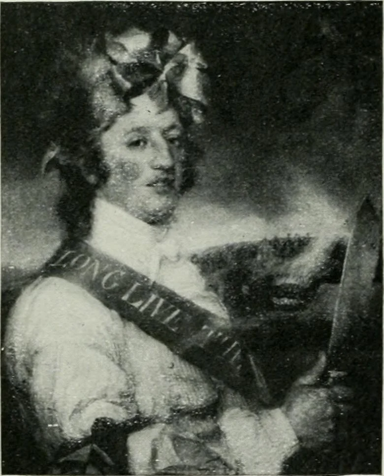 An illustration from Geschichte der Kunst in Grossbritannien und Irland, 1909, leaf 313