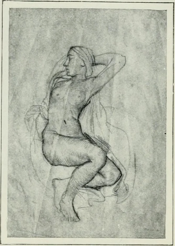 An illustration from Geschichte der Kunst in Grossbritannien und Irland, 1909, leaf 315