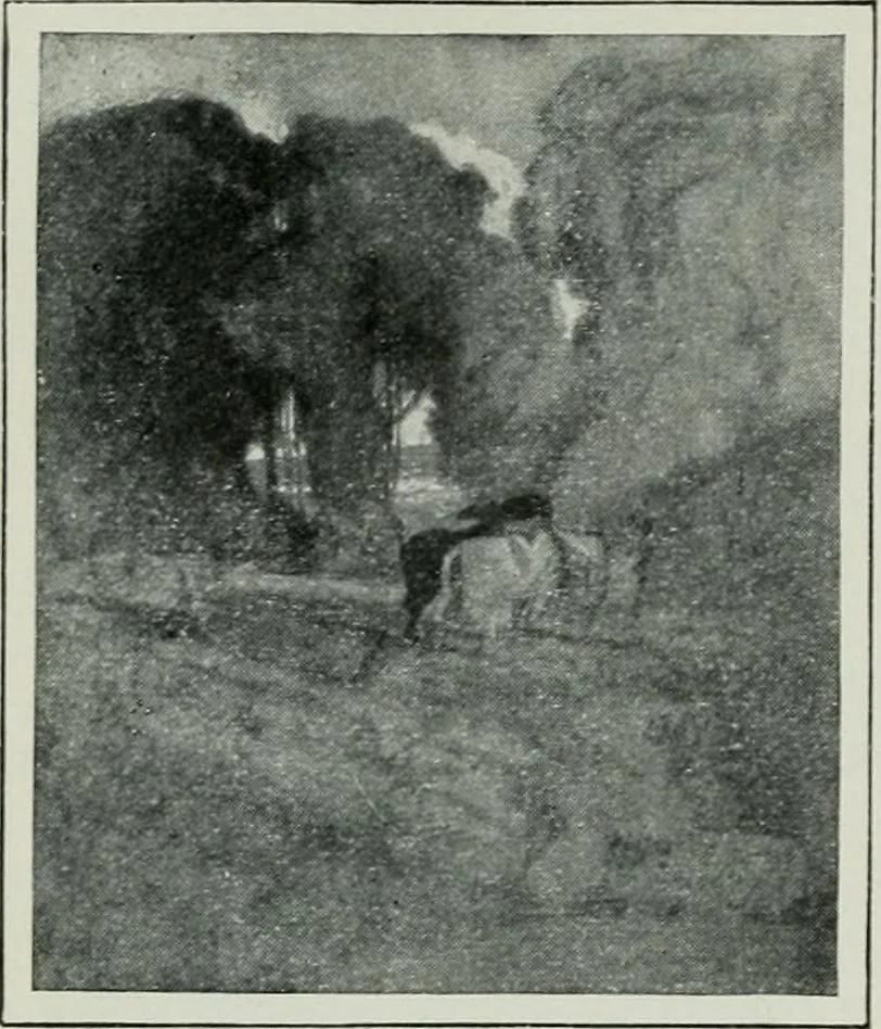An illustration from Geschichte der Kunst in Grossbritannien und Irland, 1909, leaf 316