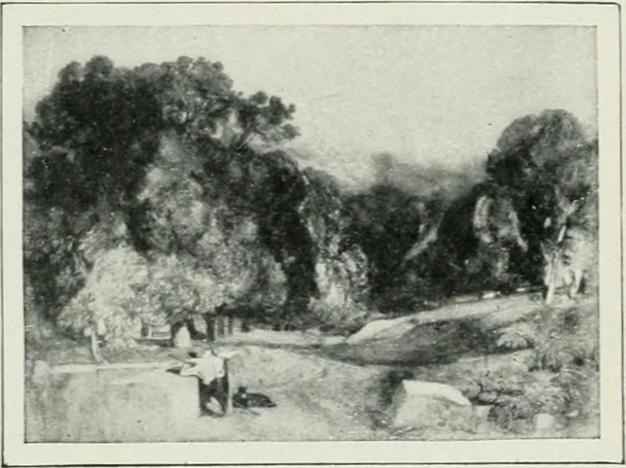 An illustration from Geschichte der Kunst in Grossbritannien und Irland, 1909, leaf 317