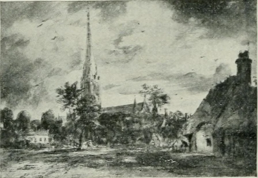 An illustration from Geschichte der Kunst in Grossbritannien und Irland, 1909, leaf 318