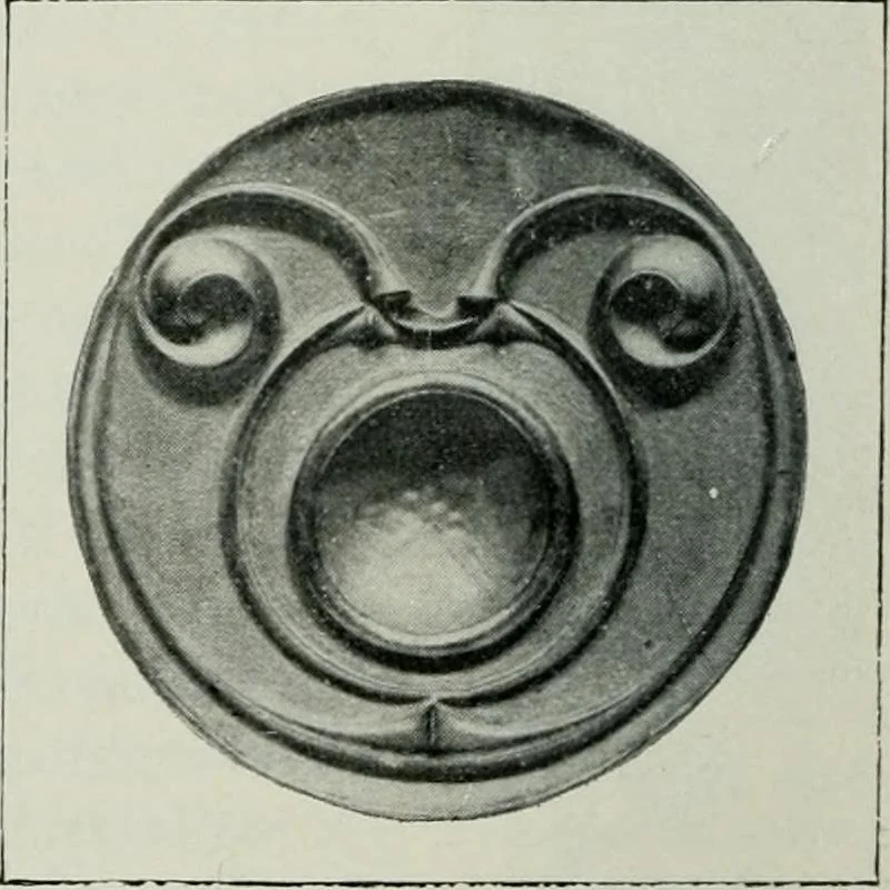 An illustration from Geschichte der Kunst in Grossbritannien und Irland, 1909, leaf 32