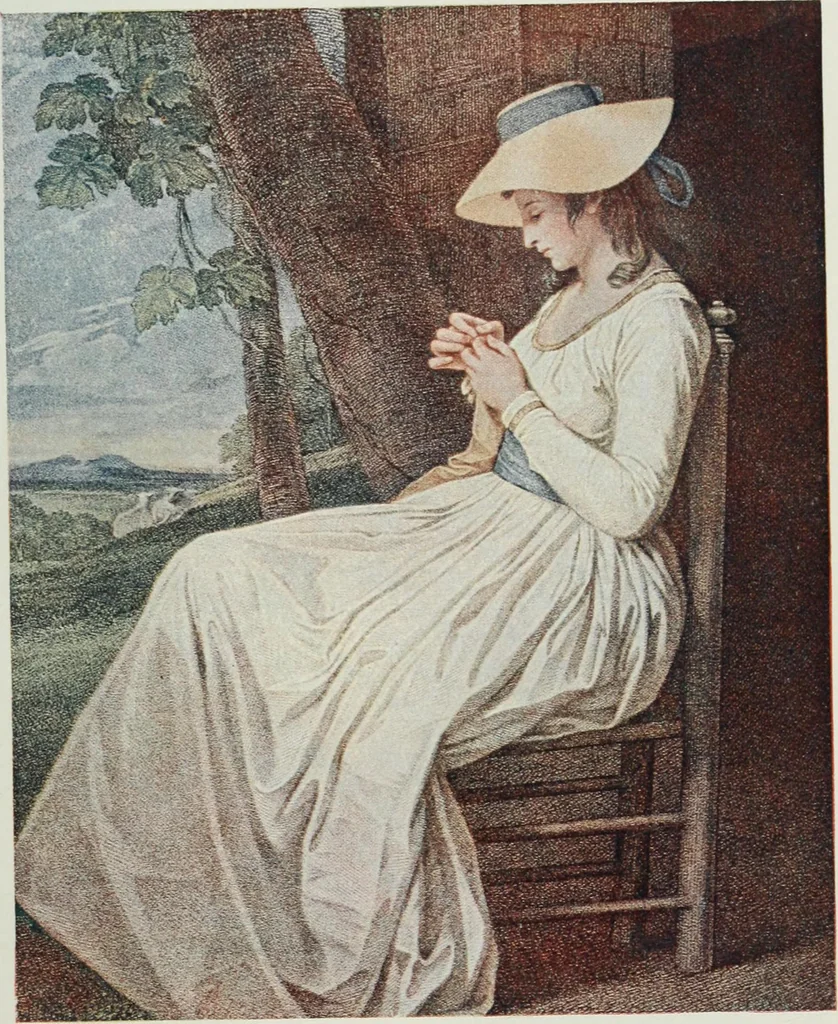 An illustration from Geschichte der Kunst in Grossbritannien und Irland, 1909, leaf 321