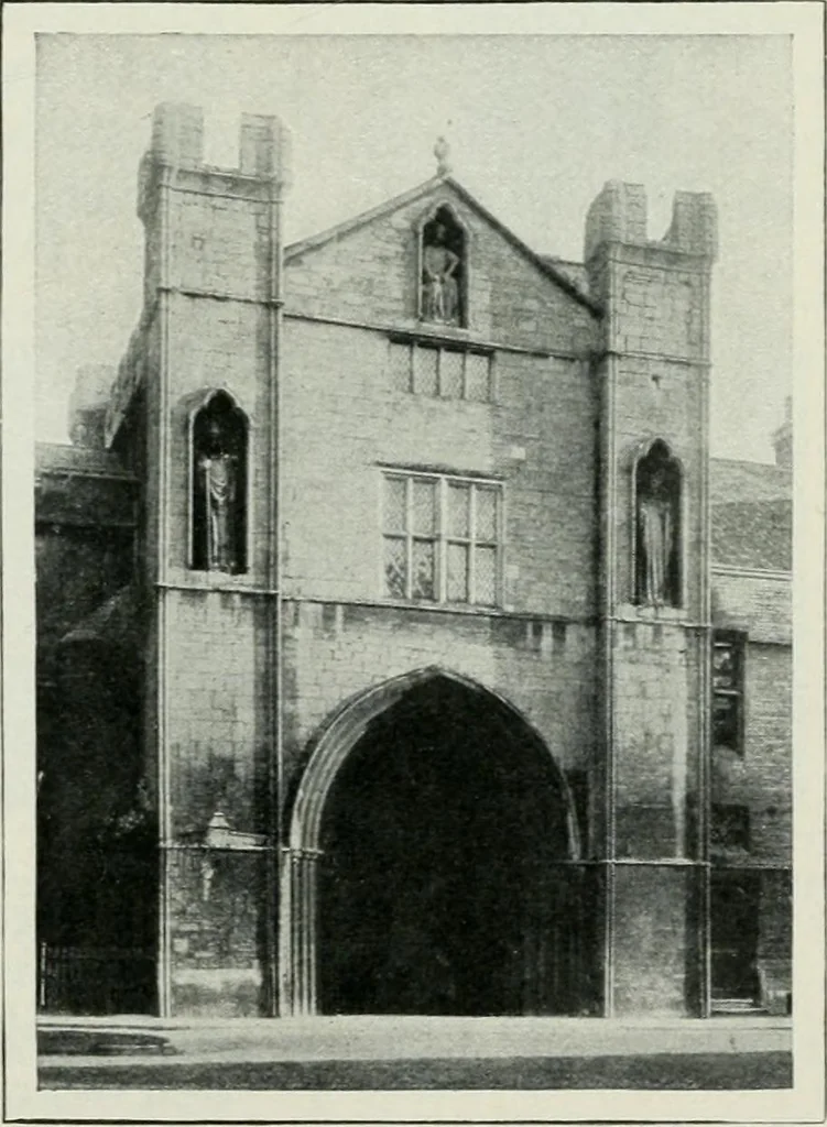 An illustration from Geschichte der Kunst in Grossbritannien und Irland, 1909, leaf 327