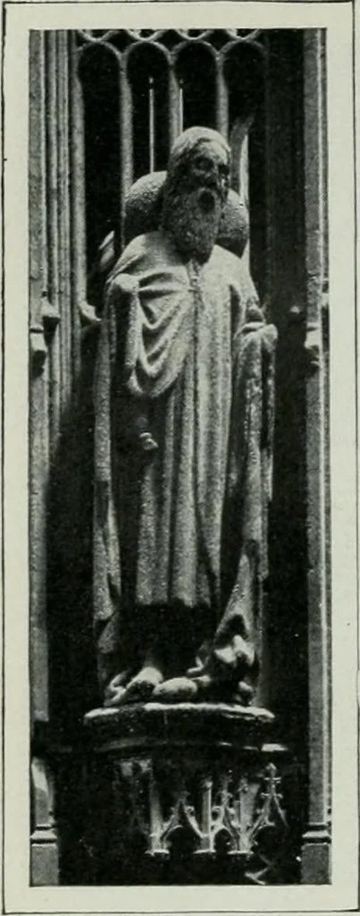 An illustration from Geschichte der Kunst in Grossbritannien und Irland, 1909, leaf 330