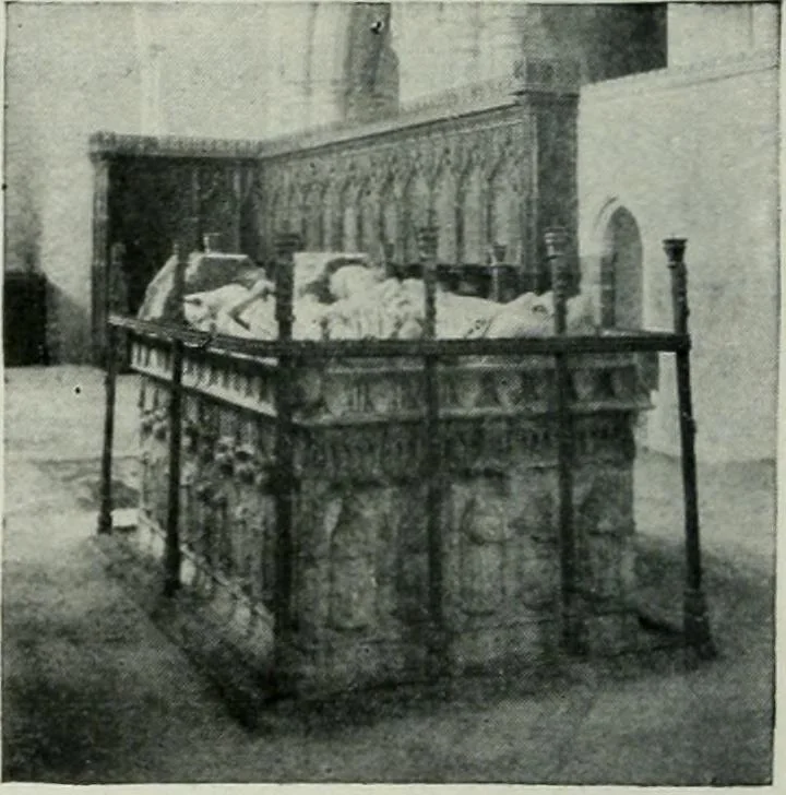 An illustration from Geschichte der Kunst in Grossbritannien und Irland, 1909, leaf 330