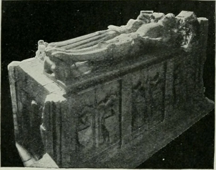 An illustration from Geschichte der Kunst in Grossbritannien und Irland, 1909, leaf 332