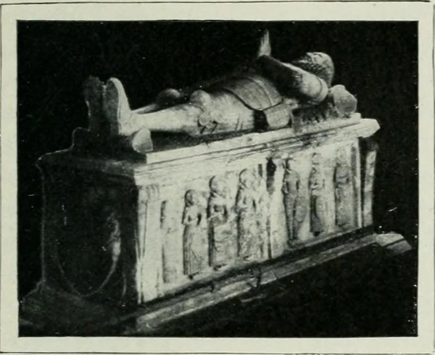 An illustration from Geschichte der Kunst in Grossbritannien und Irland, 1909, leaf 333