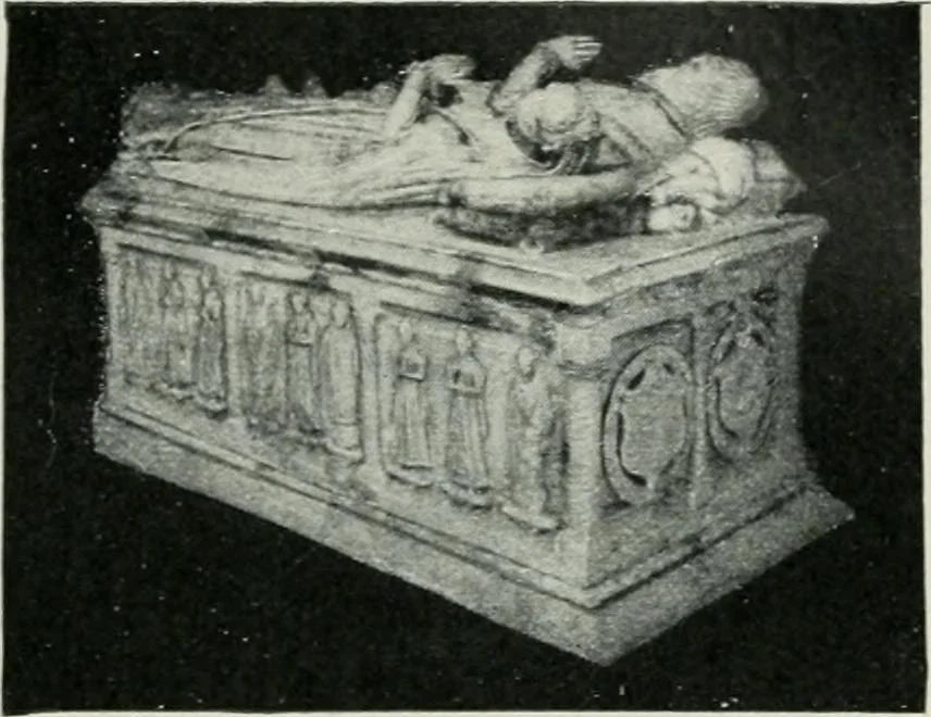 An illustration from Geschichte der Kunst in Grossbritannien und Irland, 1909, leaf 333