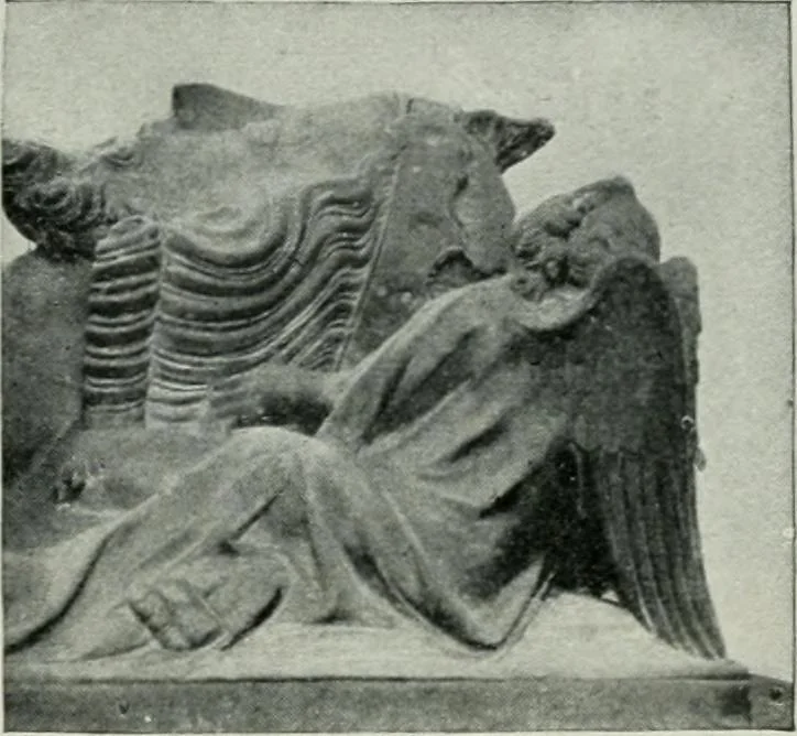 An illustration from Geschichte der Kunst in Grossbritannien und Irland, 1909, leaf 334