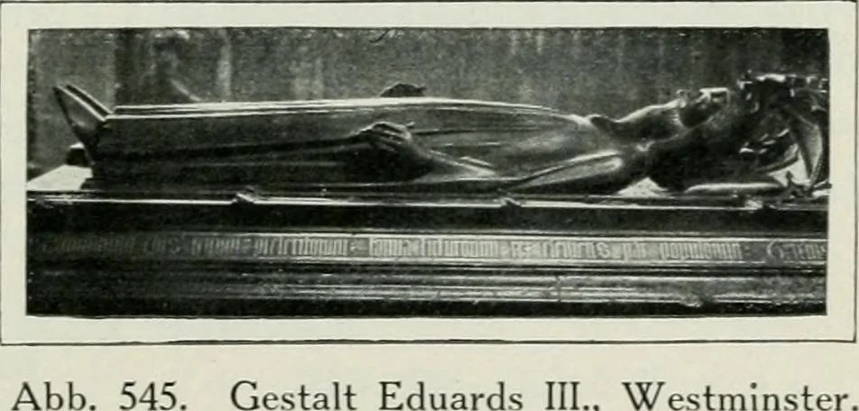An illustration from Geschichte der Kunst in Grossbritannien und Irland, 1909, leaf 335