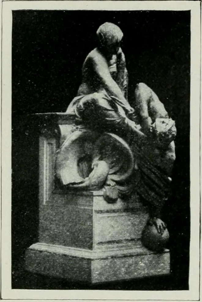 An illustration from Geschichte der Kunst in Grossbritannien und Irland, 1909, leaf 344