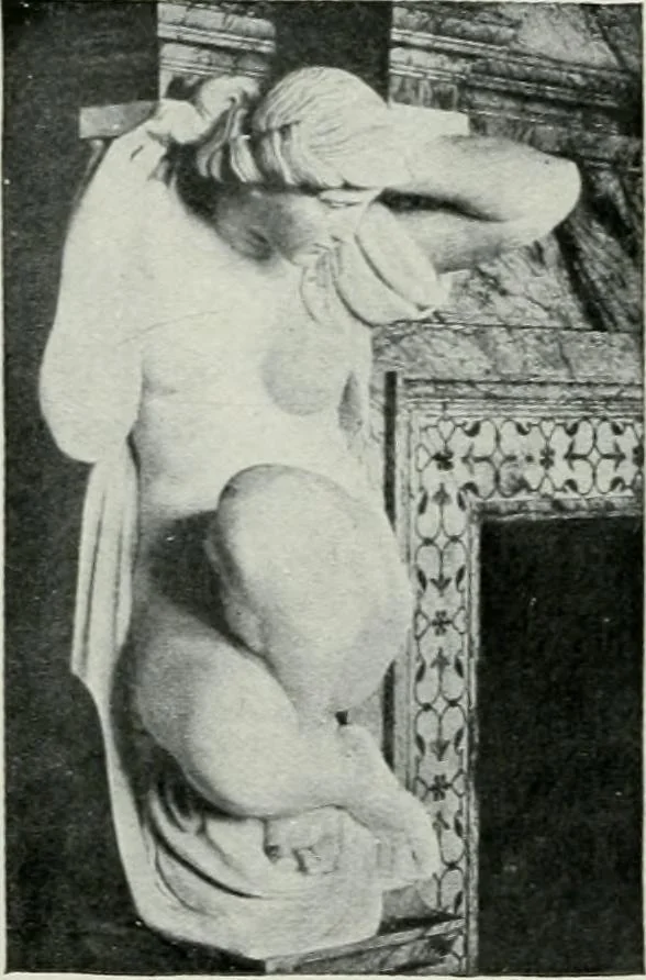 An illustration from Geschichte der Kunst in Grossbritannien und Irland, 1909, leaf 345