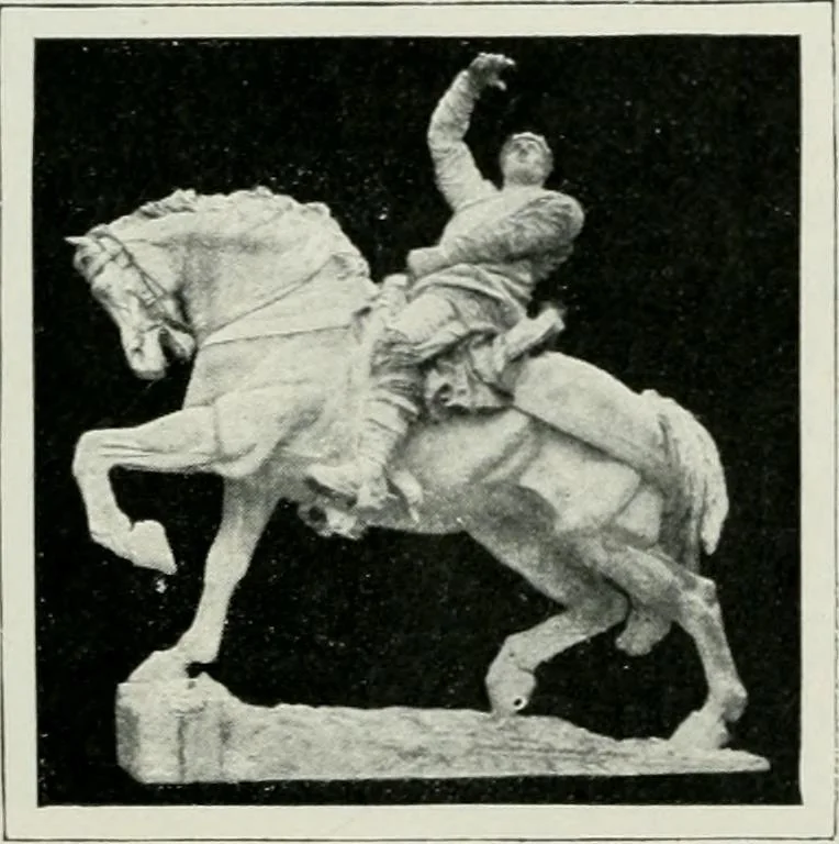 An illustration from Geschichte der Kunst in Grossbritannien und Irland, 1909, leaf 347