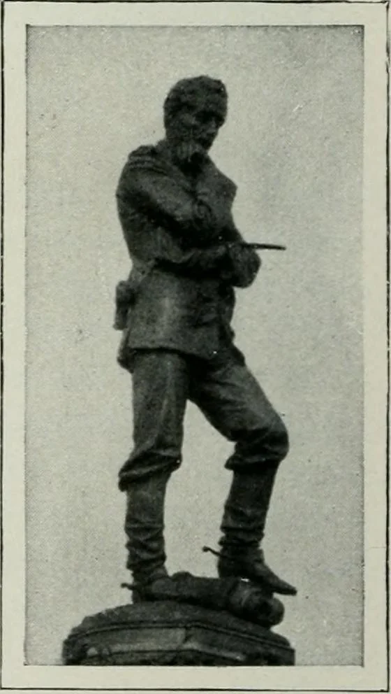An illustration from Geschichte der Kunst in Grossbritannien und Irland, 1909, leaf 348