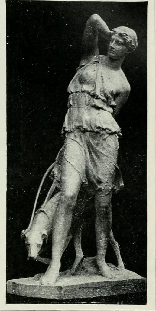 An illustration from Geschichte der Kunst in Grossbritannien und Irland, 1909, leaf 349