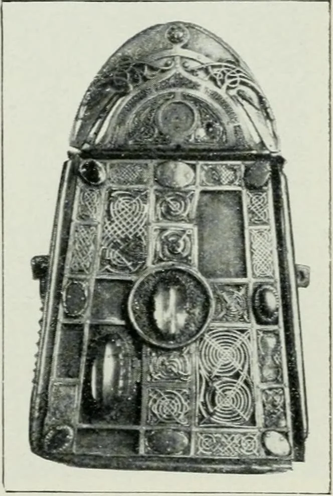 An illustration from Geschichte der Kunst in Grossbritannien und Irland, 1909, leaf 35
