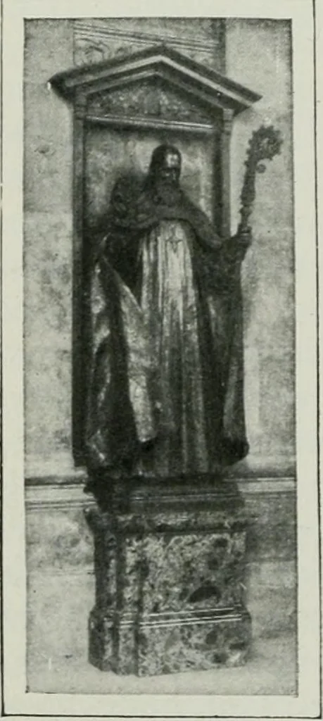 An illustration from Geschichte der Kunst in Grossbritannien und Irland, 1909, leaf 350