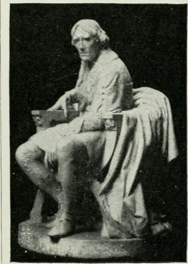An illustration from Geschichte der Kunst in Grossbritannien und Irland, 1909, leaf 351