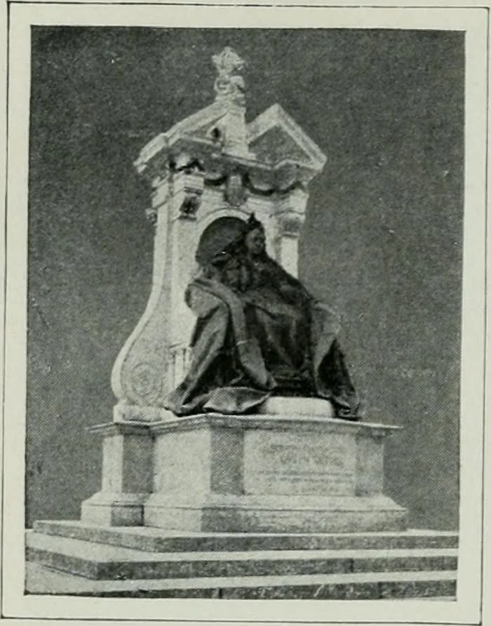 An illustration from Geschichte der Kunst in Grossbritannien und Irland, 1909, leaf 352