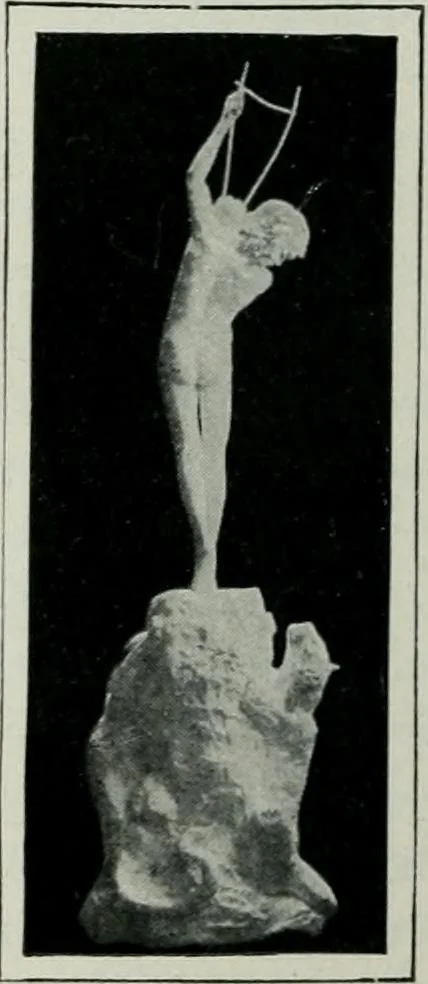 An illustration from Geschichte der Kunst in Grossbritannien und Irland, 1909, leaf 352