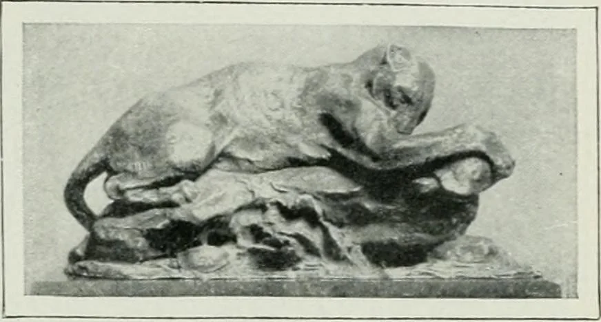 An illustration from Geschichte der Kunst in Grossbritannien und Irland, 1909, leaf 353