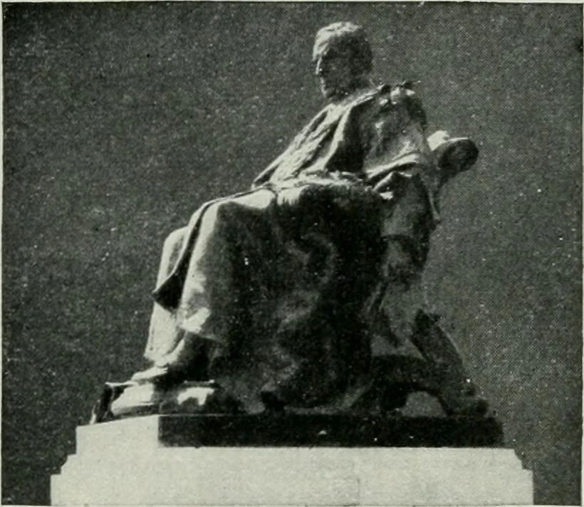An illustration from Geschichte der Kunst in Grossbritannien und Irland, 1909, leaf 354