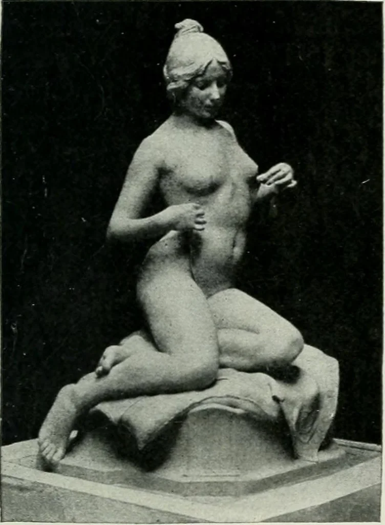 An illustration from Geschichte der Kunst in Grossbritannien und Irland, 1909, leaf 355