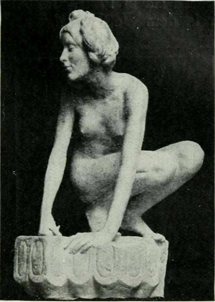 An illustration from Geschichte der Kunst in Grossbritannien und Irland, 1909, leaf 355