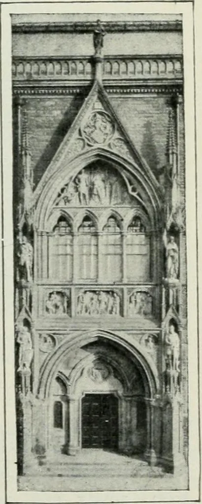 An illustration from Geschichte der Kunst in Grossbritannien und Irland, 1909, leaf 359