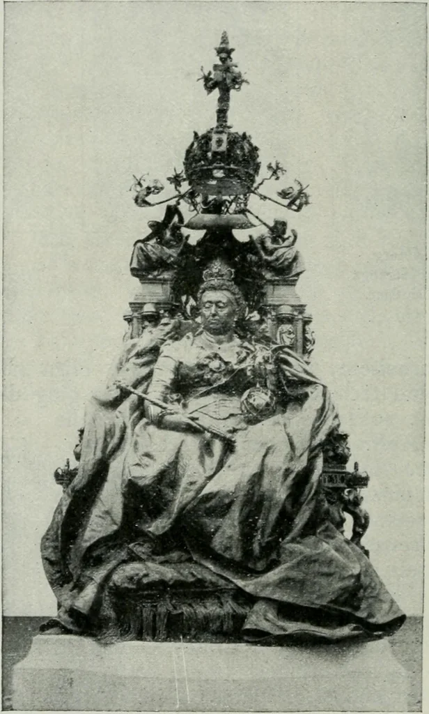 An illustration from Geschichte der Kunst in Grossbritannien und Irland, 1909, leaf 360