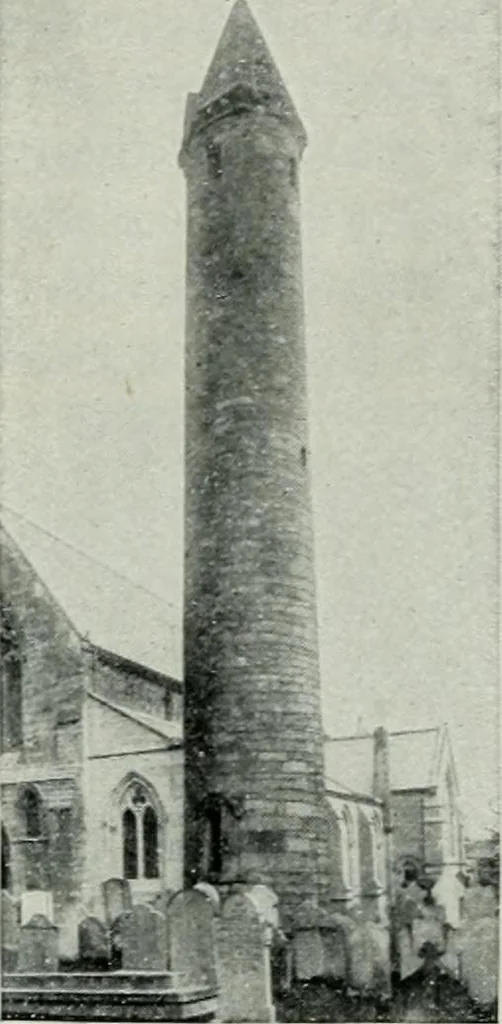 An illustration from Geschichte der Kunst in Grossbritannien und Irland, 1909, leaf 38