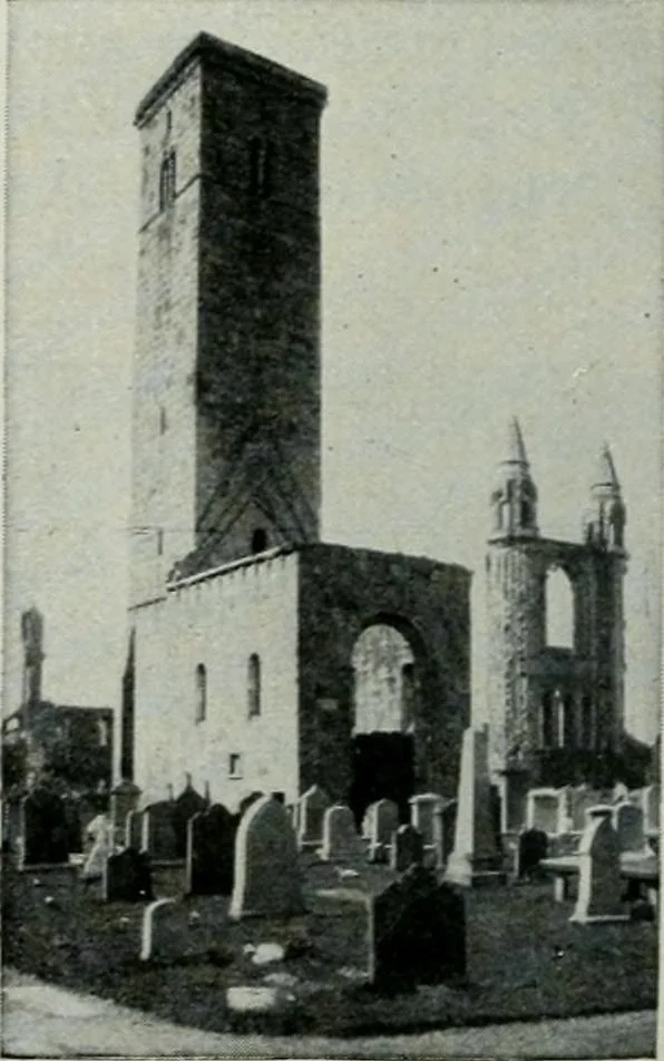 An illustration from Geschichte der Kunst in Grossbritannien und Irland, 1909, leaf 46