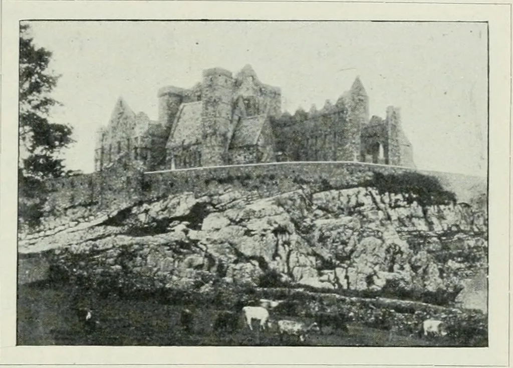 An illustration from Geschichte der Kunst in Grossbritannien und Irland, 1909, leaf 55