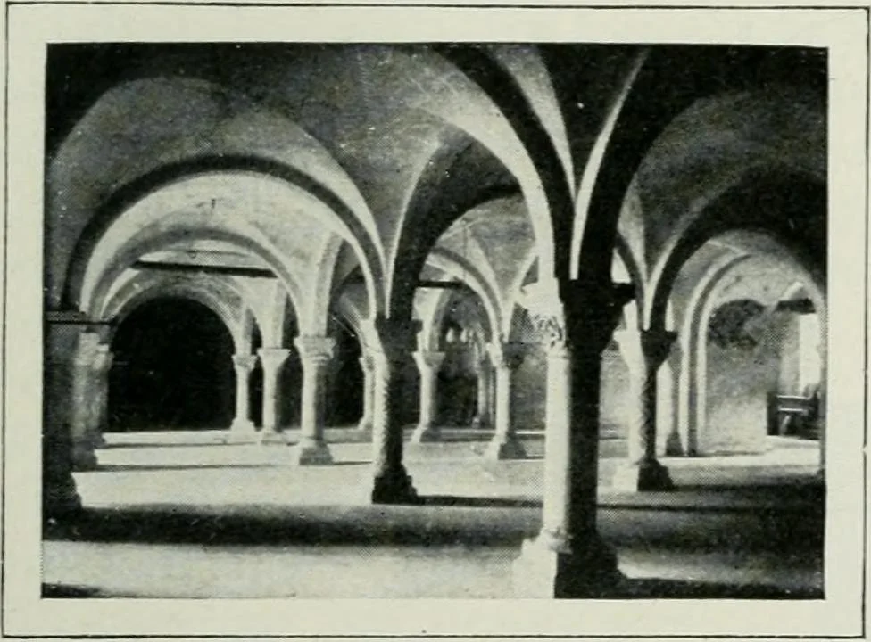 An illustration from Geschichte der Kunst in Grossbritannien und Irland, 1909, leaf 59