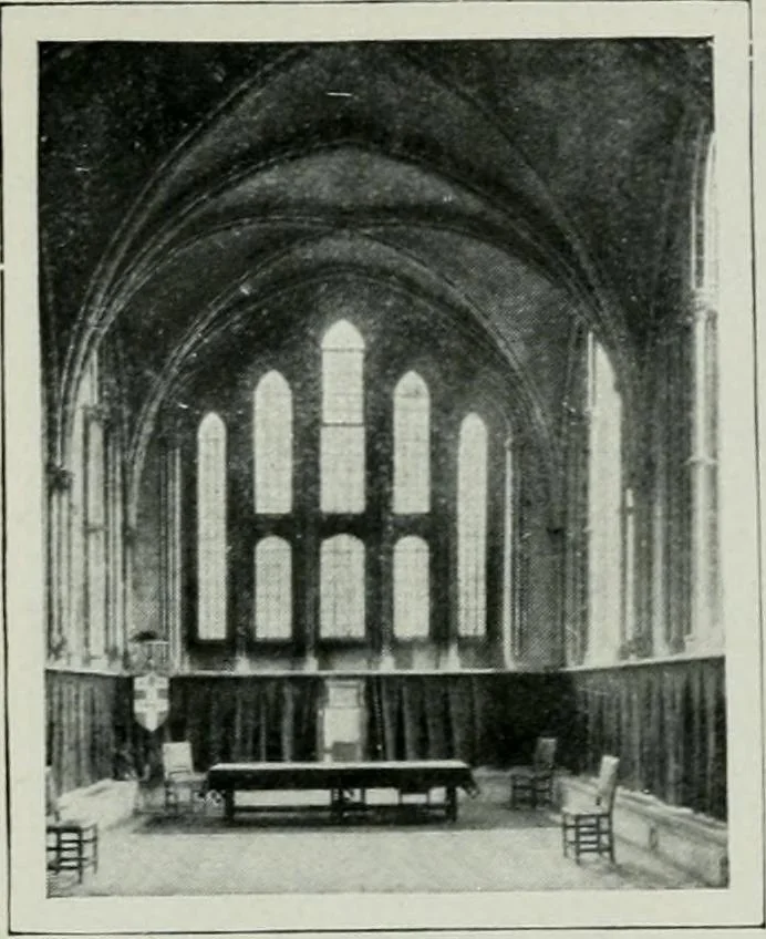 An illustration from Geschichte der Kunst in Grossbritannien und Irland, 1909, leaf 68
