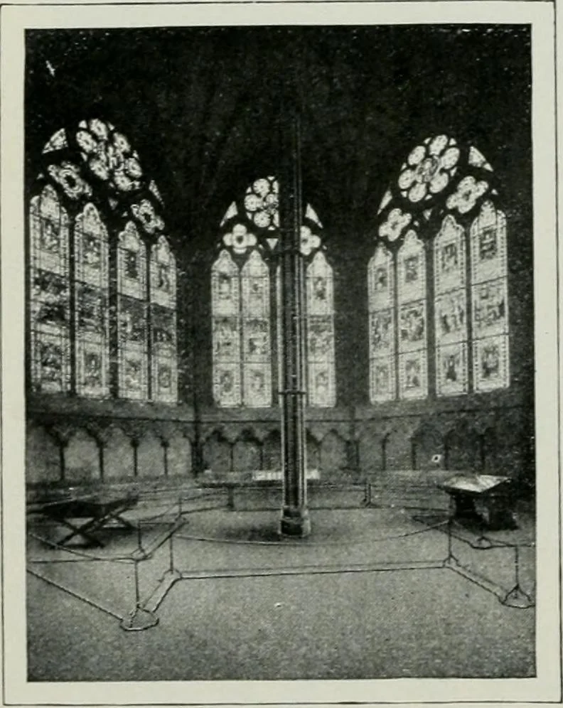 An illustration from Geschichte der Kunst in Grossbritannien und Irland, 1909, leaf 76