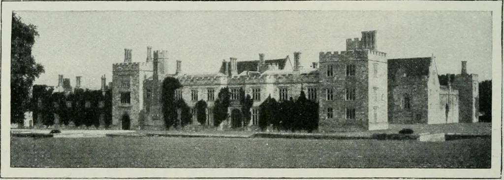 An illustration from Geschichte der Kunst in Grossbritannien und Irland, 1909, leaf 84