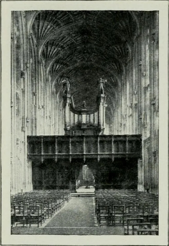 An illustration from Geschichte der Kunst in Grossbritannien und Irland, 1909, leaf 90