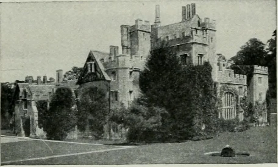 An illustration from Geschichte der Kunst in Grossbritannien und Irland, 1909, leaf 94