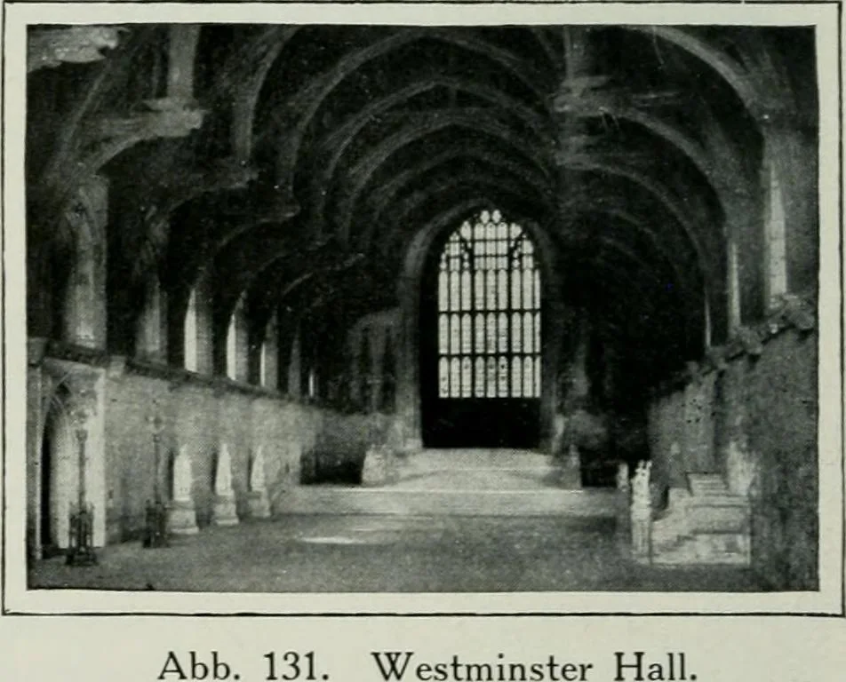 An illustration from Geschichte der Kunst in Grossbritannien und Irland, 1909, leaf 94