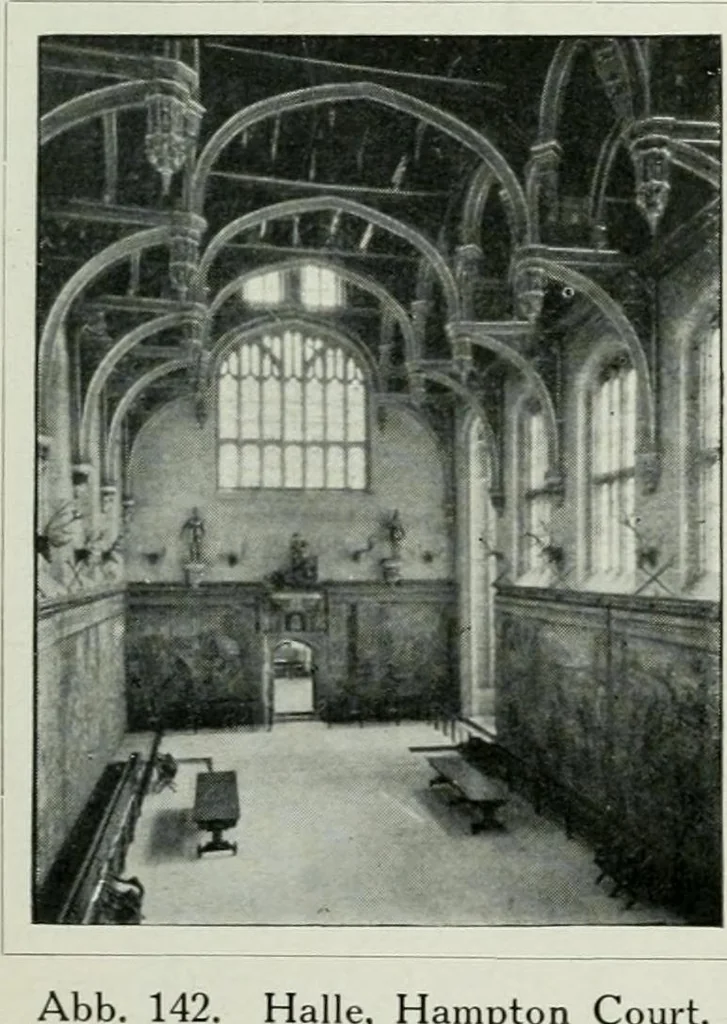 An illustration from Geschichte der Kunst in Grossbritannien und Irland, 1909, leaf 99
