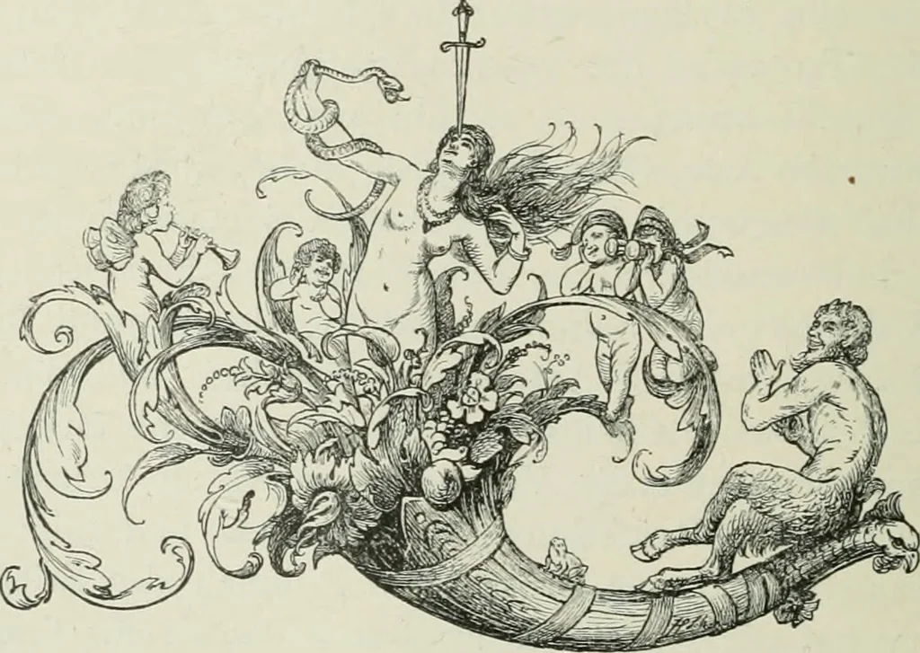 An illustration from Geschichte der modernen Kunst, 1889, leaf 299