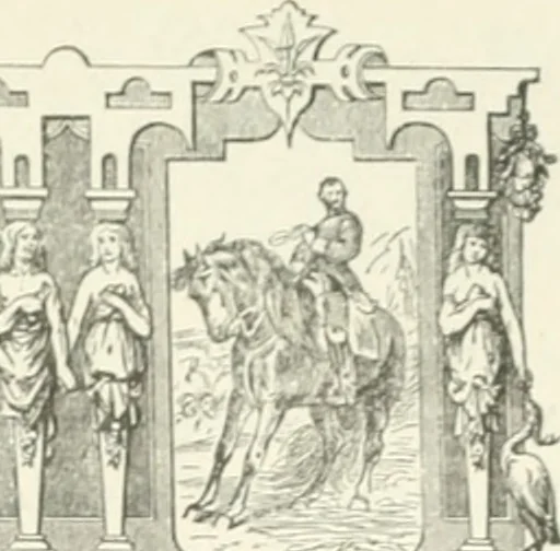 An illustration from Geschichte der modernen Kunst, 1889, leaf 300