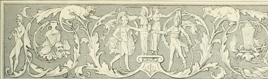 An illustration from Geschichte der modernen Kunst, 1889, leaf 50