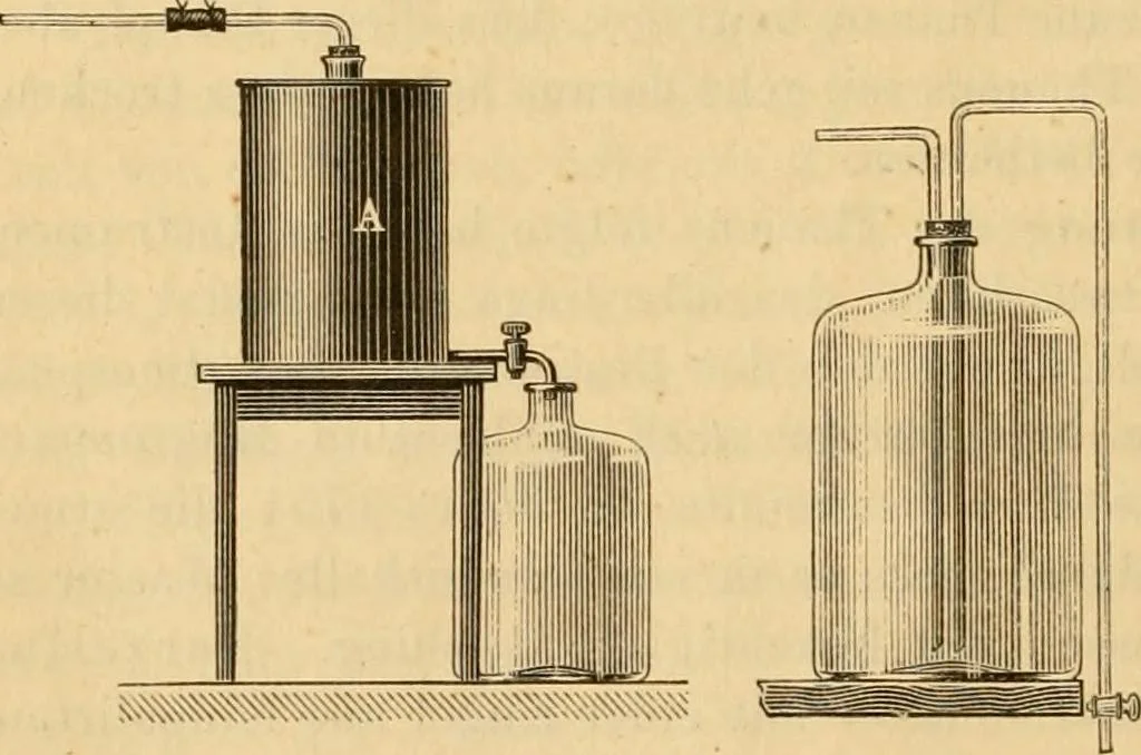 An illustration from Die geschichte der physik in grundzügen; mit synchronistischen tabellen der mathematik, der chemie und beschreibenden naturwissenschaften sowie der allgemeinen geschichte, 1882, leaf 255