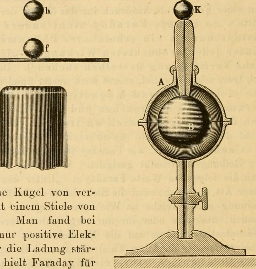 An illustration from Die geschichte der physik in grundzügen; mit synchronistischen tabellen der mathematik, der chemie und beschreibenden naturwissenschaften sowie der allgemeinen geschichte, 1882, leaf 311